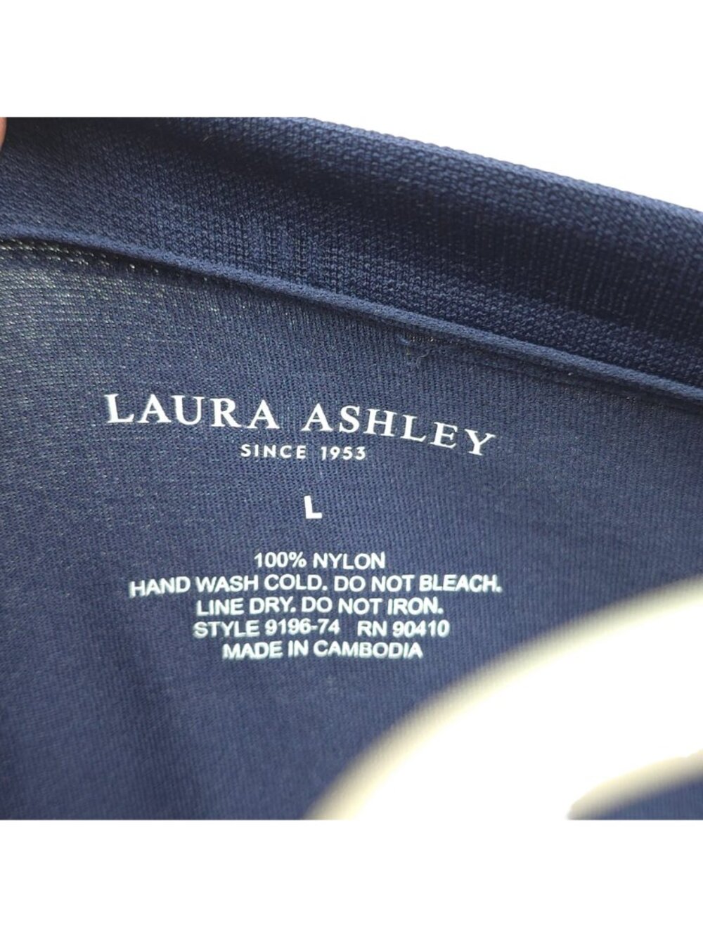 Laura Ashley Womens 5-Pack Panties Nylon & Spandex Briefs Large Soft - Picture 5 of 15